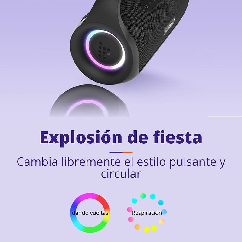 Parlante Tronsmart Bang Mini todo en 1 - Bluetooth Sonido Envolvente Premium 50w