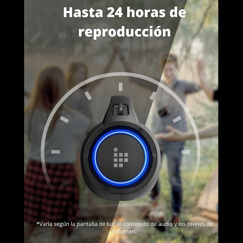 Parlante todo en 1 - Bluetooth Sonido Envolvente Premium - 24 Horas reproduccion
