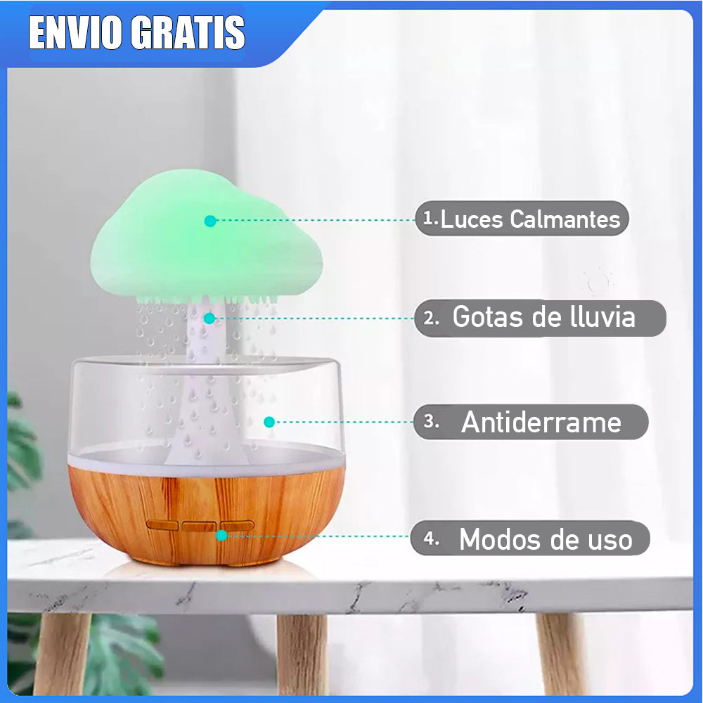 Humidificador De Lluvia Relajante