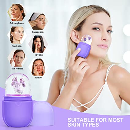 EN TENDENCIA! MASAJEADOR Y REJUVENECEDOR FACIAL - ICE ROLLER Pro 🟣