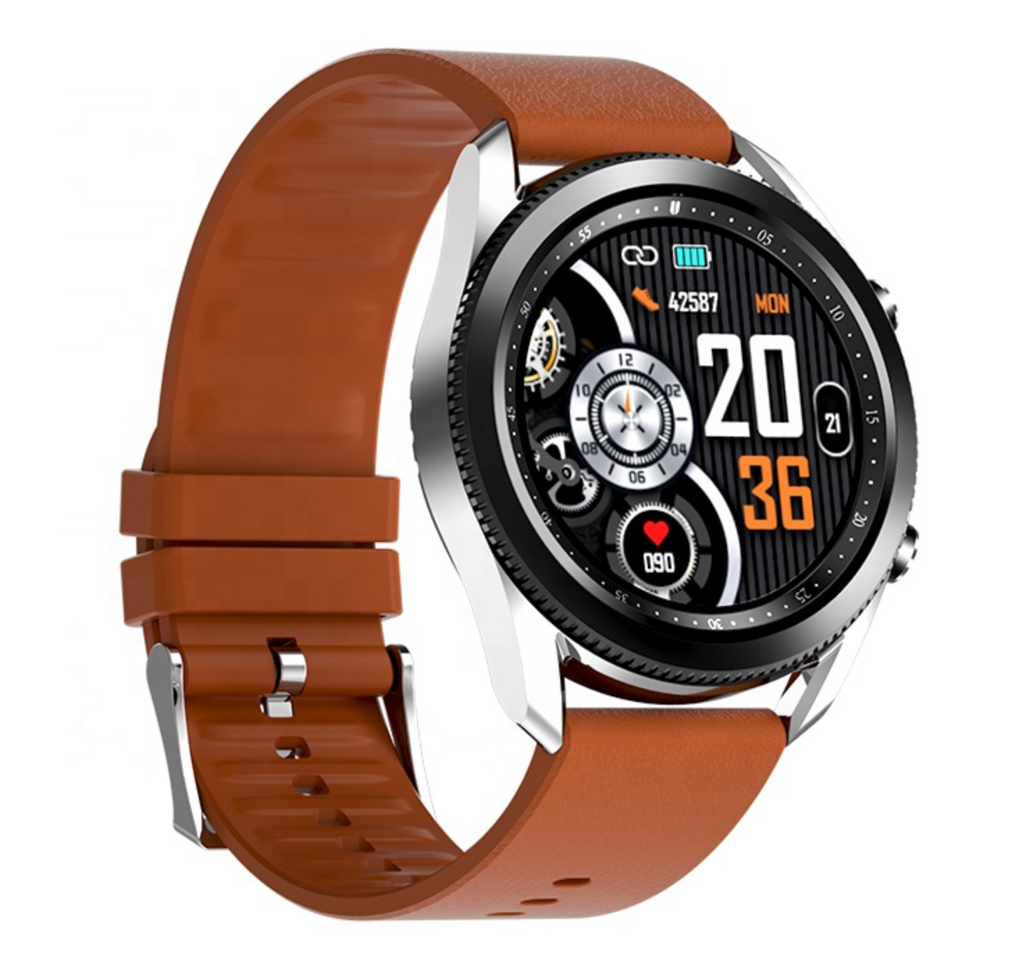Smartwatch Reloj Inteligente GF5 -Bisel Rotatorio - Ultrafino y Elegante