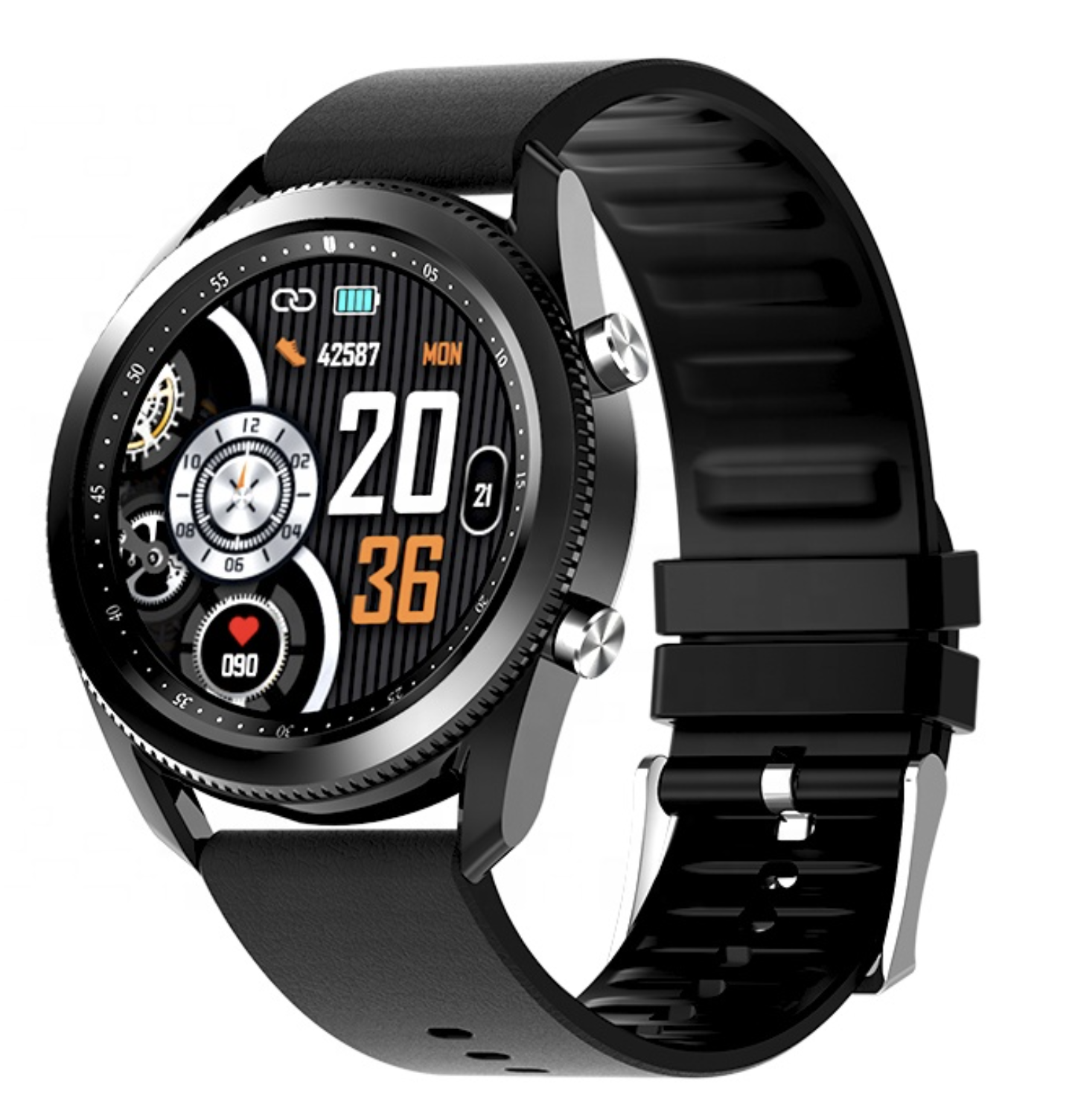 Smartwatch Reloj Inteligente GF5 Pro -Bisel Rotatorio - Ultrafino y Elegante