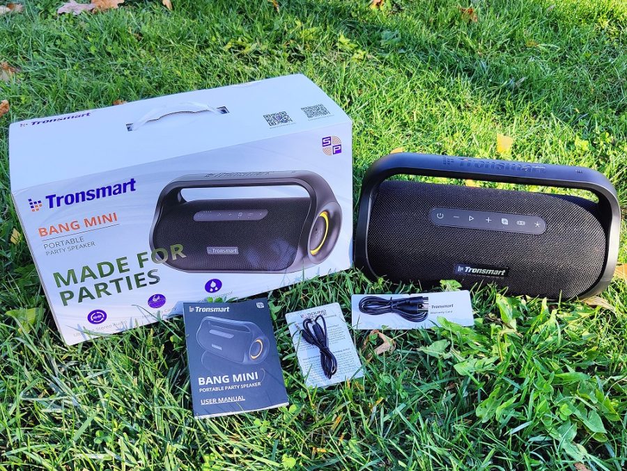 Parlante Tronsmart Bang Mini todo en 1 - Bluetooth Sonido Envolvente Premium 50w