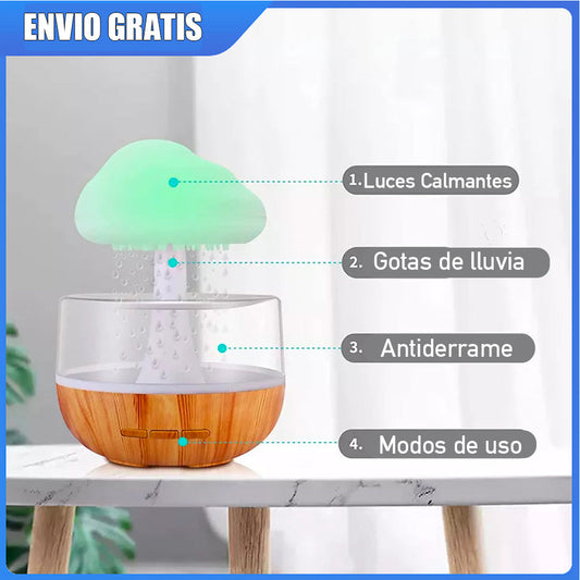 Humidificador De Lluvia Relajante
