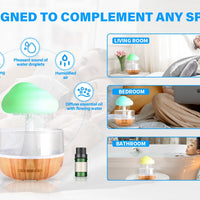 Humidificador De Lluvia Relajante