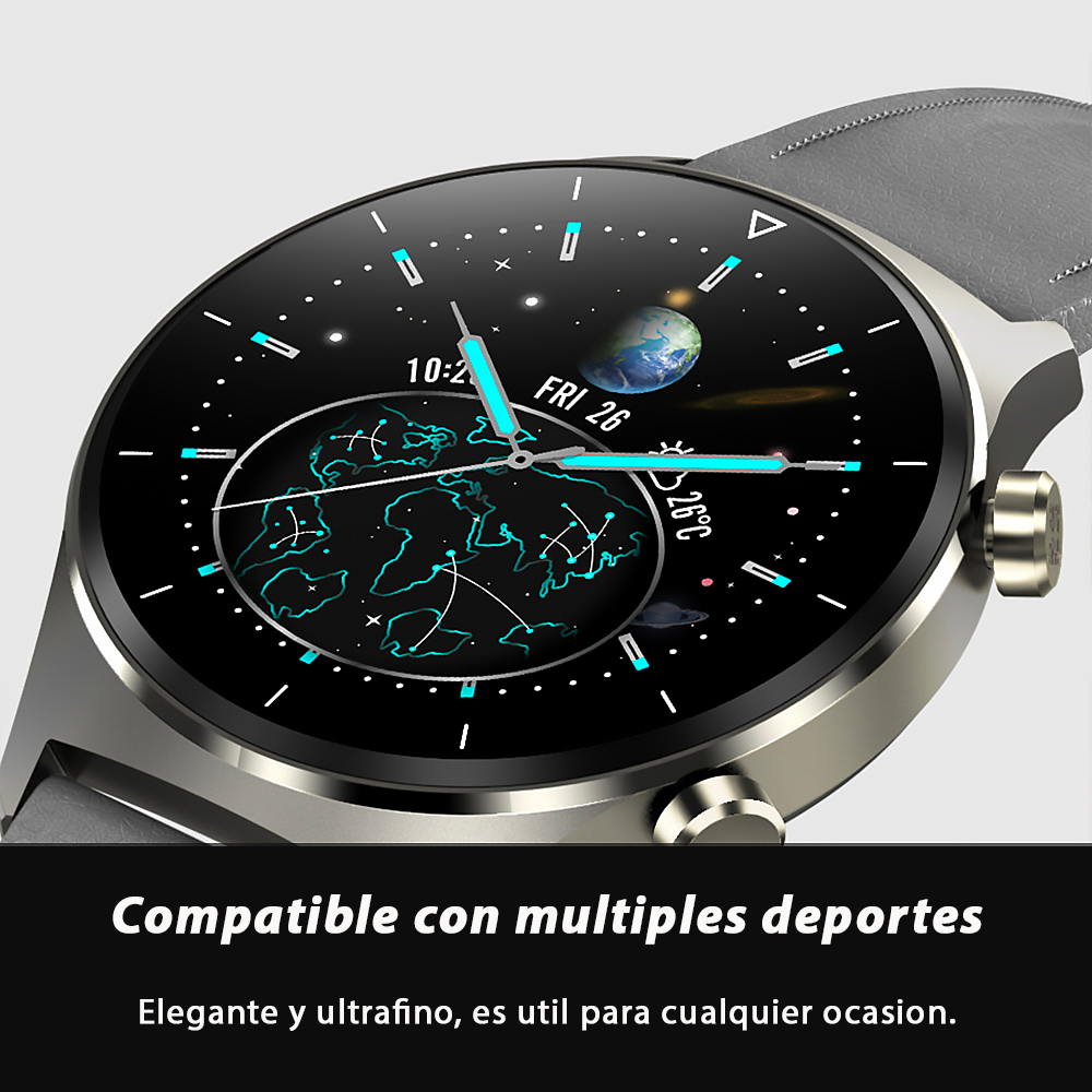 Smarwatch GT2 PRO Premium Reloj Inteligente Ultima Generacion Estilo Huawei - OEM
