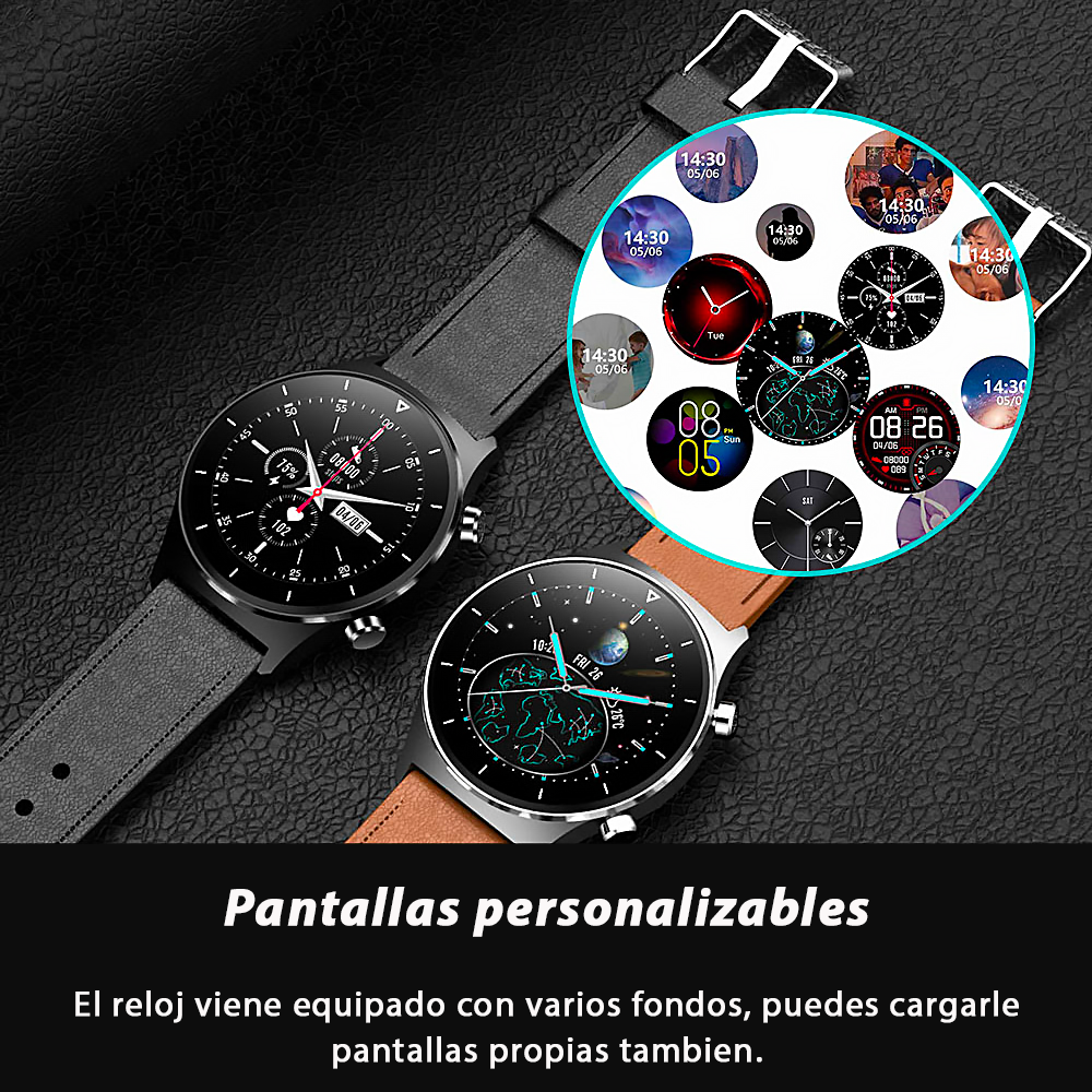 Smarwatch GT2 PRO Premium Reloj Inteligente Ultima Generacion Estilo Huawei - OEM