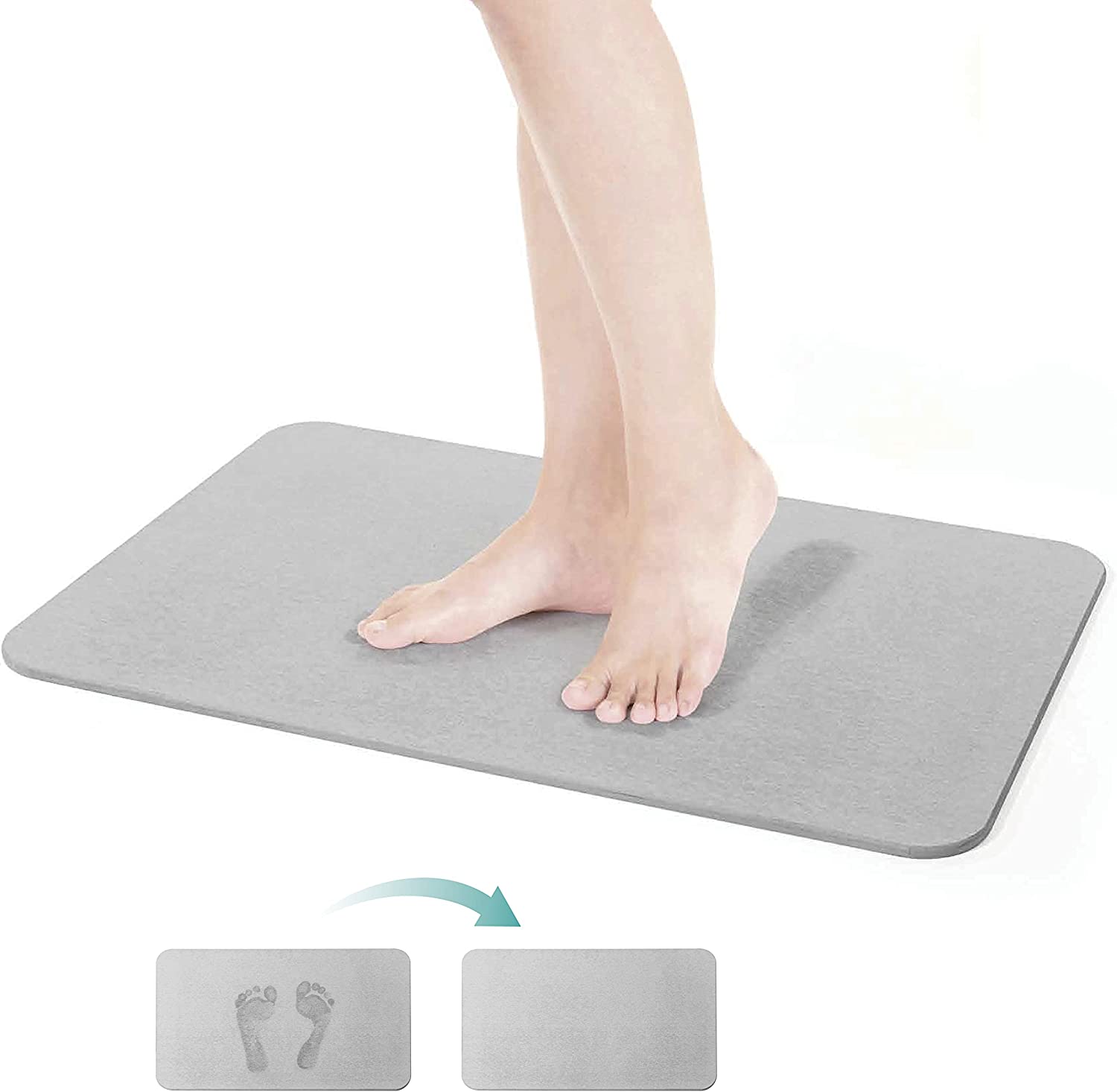 Alfombra de Máxima Absorción, Natural y Saludable. Secado Ultrarapido