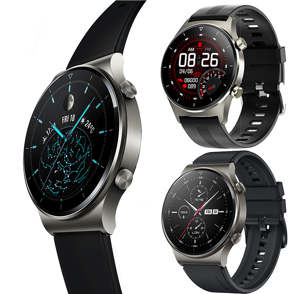 Smarwatch GT2 PRO Premium Reloj Inteligente Ultima Generacion Estilo Huawei - OEM