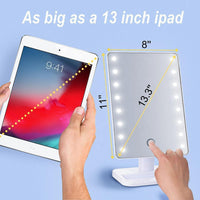 Espejo LED para Maquillaje mas preciso y perfecto