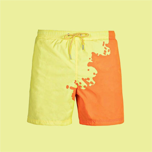 Short de baño para hombre 2 en 1 - Cambian de color